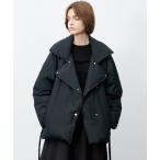 ダウンコート ダウンジャケット 「tageechita」ラペルダウンショートコート レディース