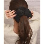 シュシュ 「float」ナチュラル ニット ボリューム シュシュ