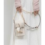 ショルダーバッグ バッグ リボンベルトミニショルダーバッグ レディース
