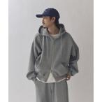 ショッピングフード パーカー リラックス フードジップブルゾン メンズ