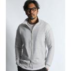 トレーナー スウェット STAND COLLAR FULL ZIP TOPS：スタンドカラー フルジップ トップス メンズ