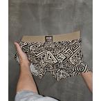 ボクサーパンツ メンズ アンダーウェア エスニック 総柄 幾何学柄 ローライズ ボクサーパンツ フィジーク マッスル WO25W13UW20