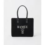 ショッピングトートバッグ トートバッグ 「WEB限定」刺繍入りトリミングトートバッグ レディース