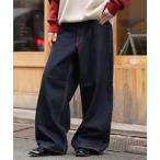  джинсы WEGO/[26 год весна лето новый продукт ] extra Buggy Denim брюки мужской женский 