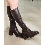 ショッピングロングブーツ ブーツ 「 軽量 ・ 美脚 」ソフトソール ストレッチ ヒール ロングブーツ /51504 レディース