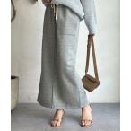 スカート コットンダンボールタイトスカート