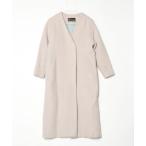 [NATURAL BEAUTY BASIC] no color пальто SMALL "теплый" белый женский 