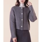 「JILL by JILL STUART」 ニットカーディガン FREE チャコールグレー レディース