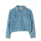 [merry jenny] милитари жакет FREE голубой женский 