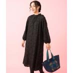 「Jocomomola」 長袖ワンピース 40 ブラック レディース