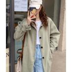 「Girly Doll」 ステンカラーコート FREE カーキ レディース