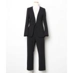 [NANO universe] брючный костюм 36 черный женский 