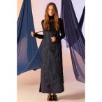 「AULA AILA」 サロペットスカート 0 ブルー レディース