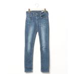 [NAVY] обтягивающие джинсы брюки M темно-синий женский 