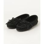ショッピングMINNETONKA 「Minnetonka」 モカシンシューズ 6 ブラック レディース