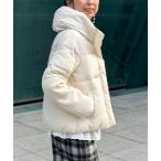 ダウンコート ダウンジャケット クラシカルツィードダウン レディース