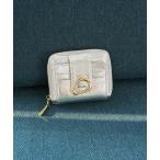 ショッピング財布 財布 限定展開 BEAURE/ビュレ メタル モチーフ 二つ折り 財布 レディース