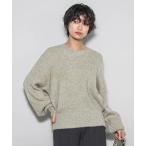 ニット セーター 「WEB限定」ラメフェザーニット「手洗い可能」 レディース