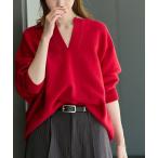 ニット セーター 「WEB限定追加3」MUSIC カフタンプルオーバー レディース