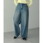 ジーンズ デニム デニムパンツ 「2026SS」スタッズデニムパンツ レディース