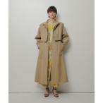 ステンカラーコート コート 4WAYスタンドロングコート レディース