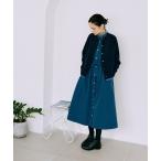 ワンピース スタンドネックジャンスカ