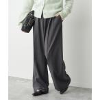 スラックス パンツ TWストライプイージーパンツ レディース