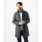 ステンカラーコート コート 2WAYスタンドカラーロングコート メンズ