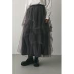 ショッピングティアード スカート ランダムティアードチュールスカート