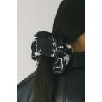 ショッピングシュシュ シュシュ フラワープリントシュシュ