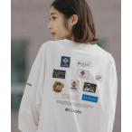 ショッピングSHIRTS tシャツ Columbia/コロンビア Stuck Brook Graphic LS T-shirts ブランドロゴ クルーネック ロングスリーブ T