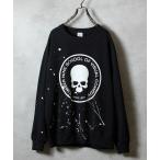 トレーナー スウェット HAND PAINTED SCHOOL OF VISUAL COMEDY PRINTED CLASSIC CREWNECK S