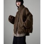 ダウンコート ダウンジャケット ファイバーダウンスタンドジャケット レディース