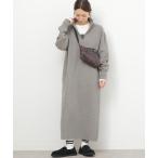 ワンピース 「追加2」スウェットライクハーフジップワンピース