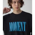 tシャツ MOMENTグラフィックロンTEE メ