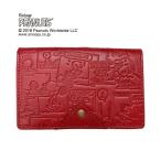 名刺入れ PEANUTS スヌーピー ヴィンテージコミック 名刺入れ レッド OS レディース