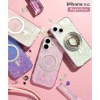 スマホケース iPhone 16/15/14/13 専用 PHONEAR twinkle MagSafe対応 グリッター iPhone ケース