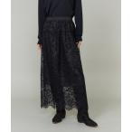 ショッピングスパンコール スカート スパンコールレーススカート