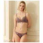 ブラジャー ショーツセット スリットレー