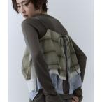 tシャツ 「STUDIOUS/ステュディオス」3way Camisole ＆ Cashmere Long T/3wayキャミソール＆カシミアロングTシ