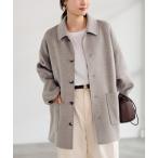 ステンカラーコート コート 「追加」ハミルトンバルカラーミドルコート レディース