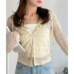 カーディガン 「mily bilet」カジュアルと清楚のドッキング。大人可愛い軽やかな一枚♪フード付き カーディガン風シアートップス レディース