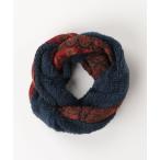 [TALKING ABOUT THE ABSTRACTION]peiz Lee шарф снуд - темно-синий мужской 