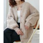 ショッピングロングカーディガン 「DISCOAT」 ニットカーディガン FREE ベージュ レディース