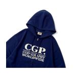  Parker CGP Square Logo Dot Hoodie мужской женский 