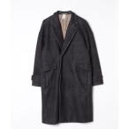 [Casper John] Пальто Честерфилд S серый мужской 