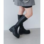 「EVOL」 ロングブーツ M ブラック レディース