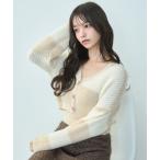 [TITTY&amp;CO.] вязаный ансамбль FREE бежевый женский 