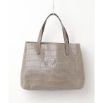 「Felisi」 ワンポイントトートバッグ - グレー レディース