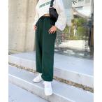 [WHO'S WHO gallery] тренировочный брюки FREE зеленый женский 